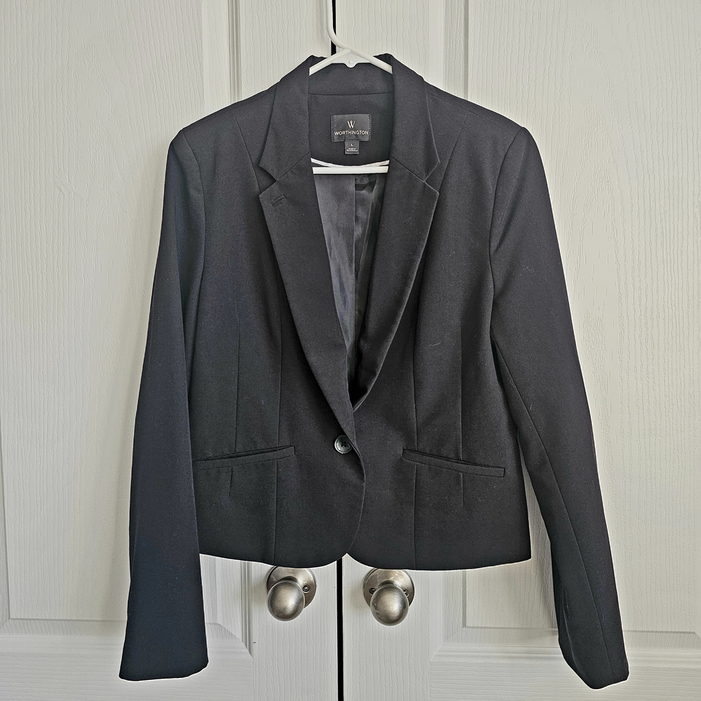 Worthington Black Blazer